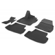 Коврики в салон Rival полиуретан, с крепежом, с перемычкой, 5 шт для Skoda Karoq 2020-2021