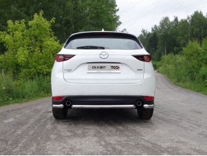 Защита задняя уголки 60 мм для Mazda CX-5 № MAZCX517-40